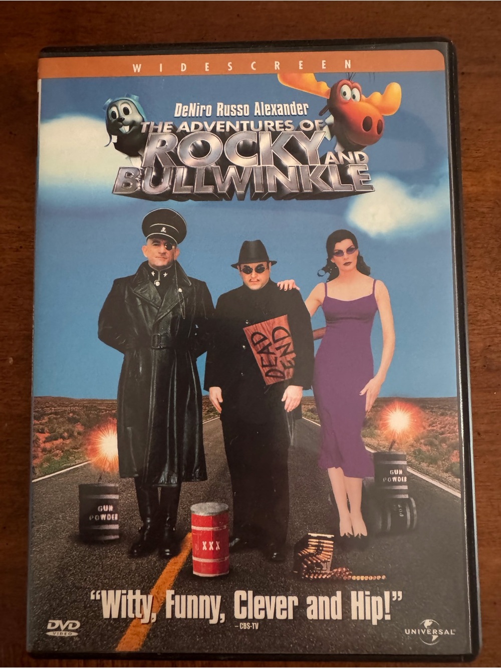 The Adventures of Rocky and Bullwinkle DVD
